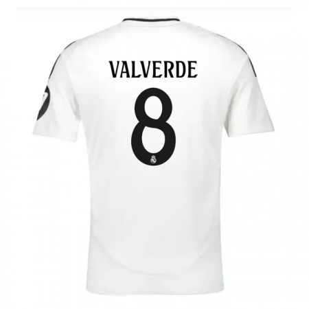 Real Madrid Valverde 8 Domácí 2024-25 - Fotbalové Dresy (S/S) Real Madrid Valverde 8 Domácí 2024-25 - Fotbalové Dresy (S/S)